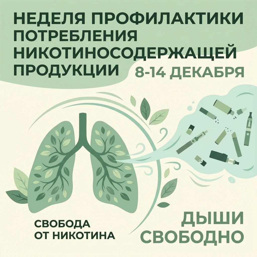 Неделя профилактики курения: сделайте шаг к здоровью!